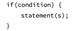 The syntax for "if" conditional in PHP.